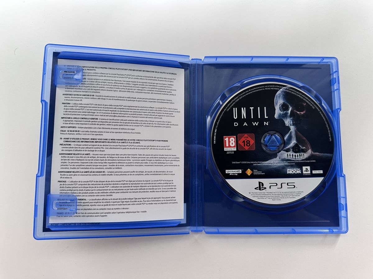 Giochi: Until Dawn PS5 Spiel – Nuovo (secondo la descrizione) da Schliern b. Köniz venduto da sunatokalii 1
