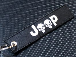 Motorradschlüsselanhänger Jeep
