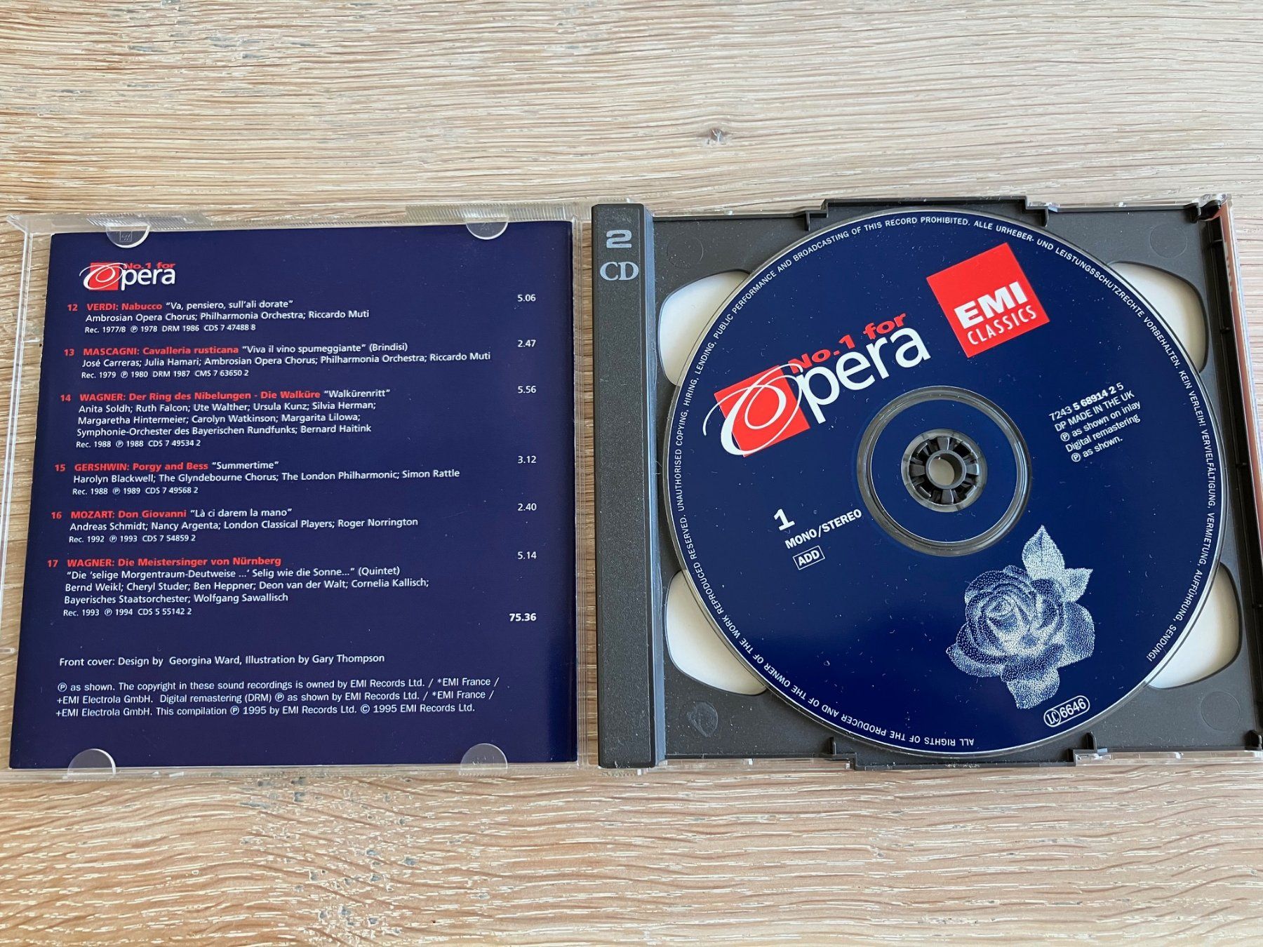 CDs: CD EMI Classics No. 1 for Opera (2 CD's) – D'occasion à Thun par Rebeccat 1