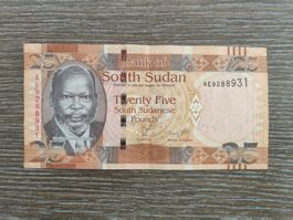 Südsudan 25 Pounds 2011 - selten !!!!!!