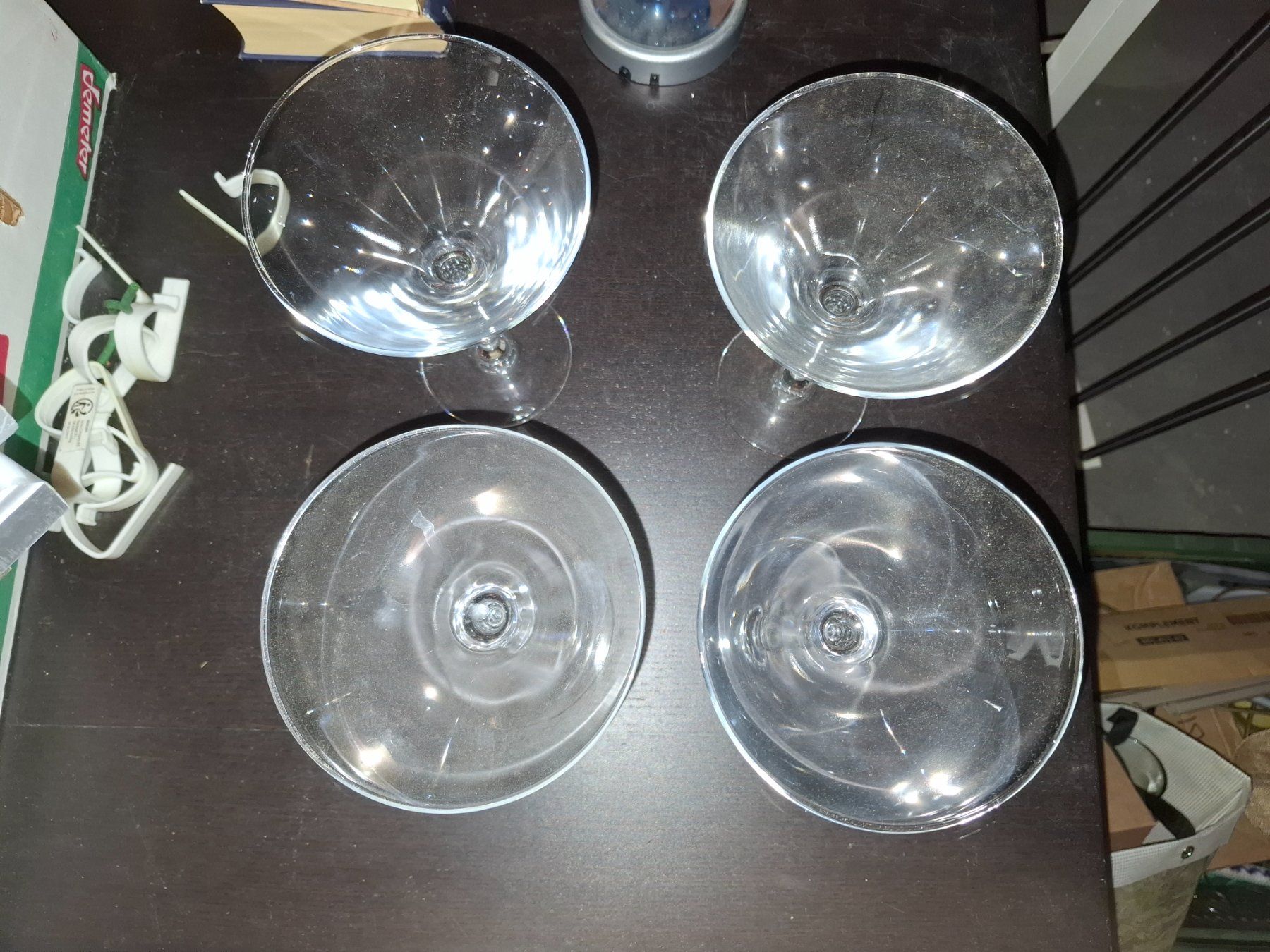 Gläser: 4 edle Martini-Gläser, Cocktail Gläser! – Gebraucht aus Münchenbuchsee von Twertor 1