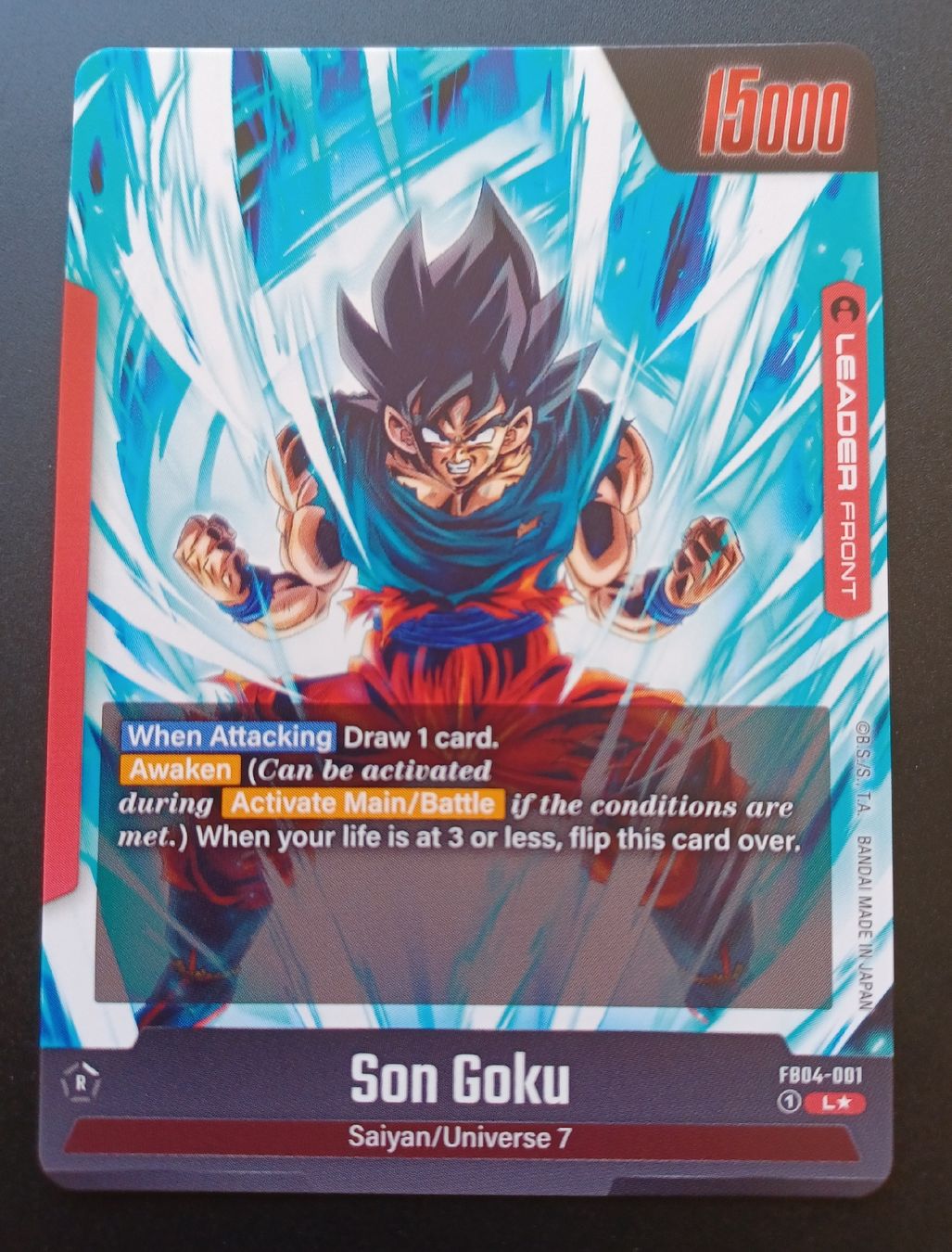 Bandai Carte collezionabili: Dragonball TCG Son Goku – Nuovo (secondo la descrizione) da Eggenwil venduto da Murmeltier87 1