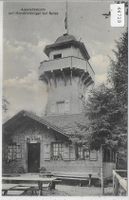 Aussichtsturm auf Hondrichhügel bei Spiez