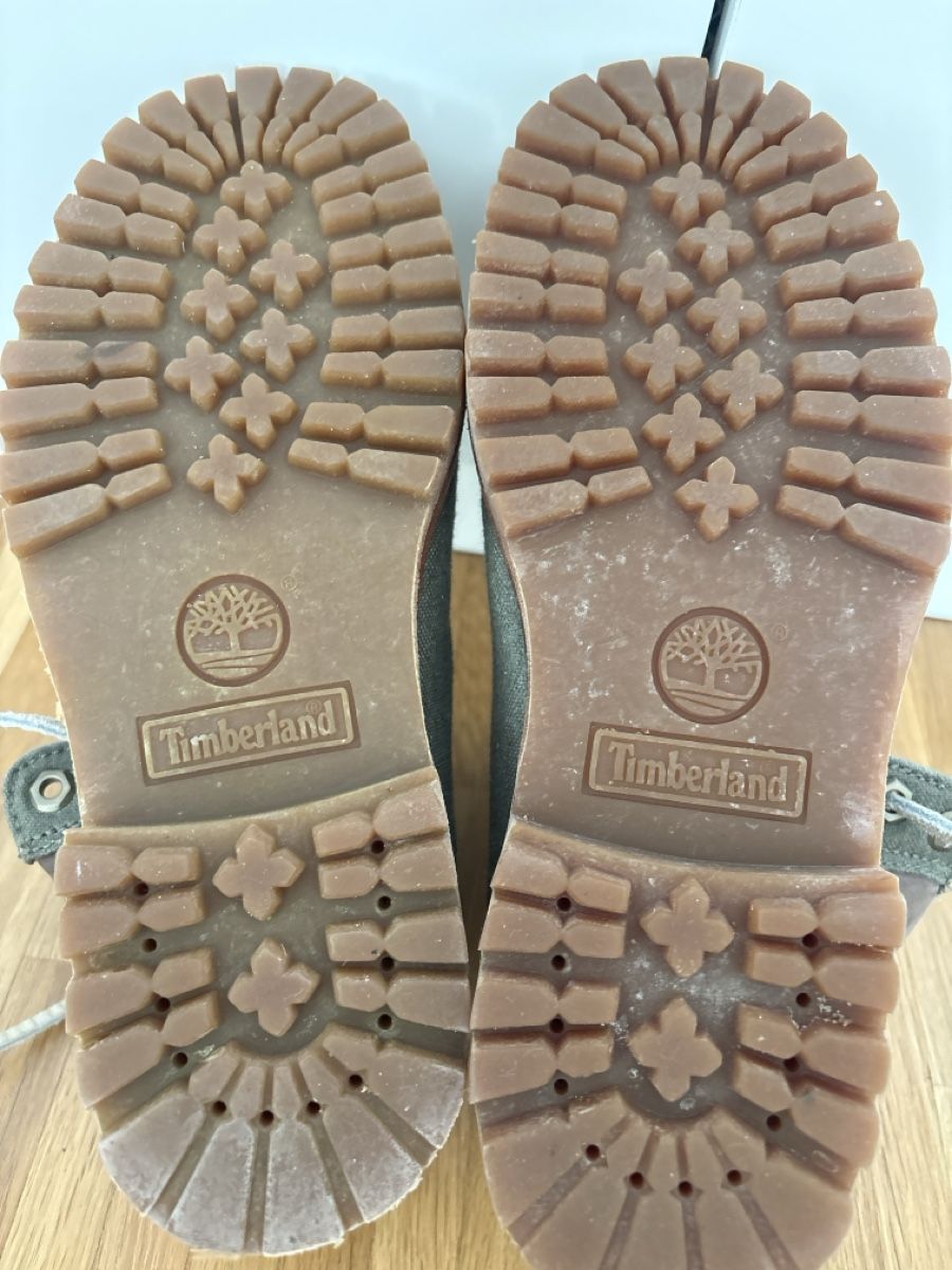 Timberland Scarpe da uomo: Timberland Stiefel Khaki Stoff Gr. 38 – Usato da Zug venduto da Ilkiway 3
