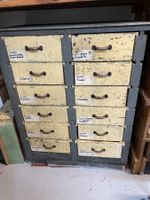 Retro Schubladen aus Holz. shabby chic