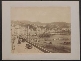 Fotografie Genova / Genua, Hafenpartie m
