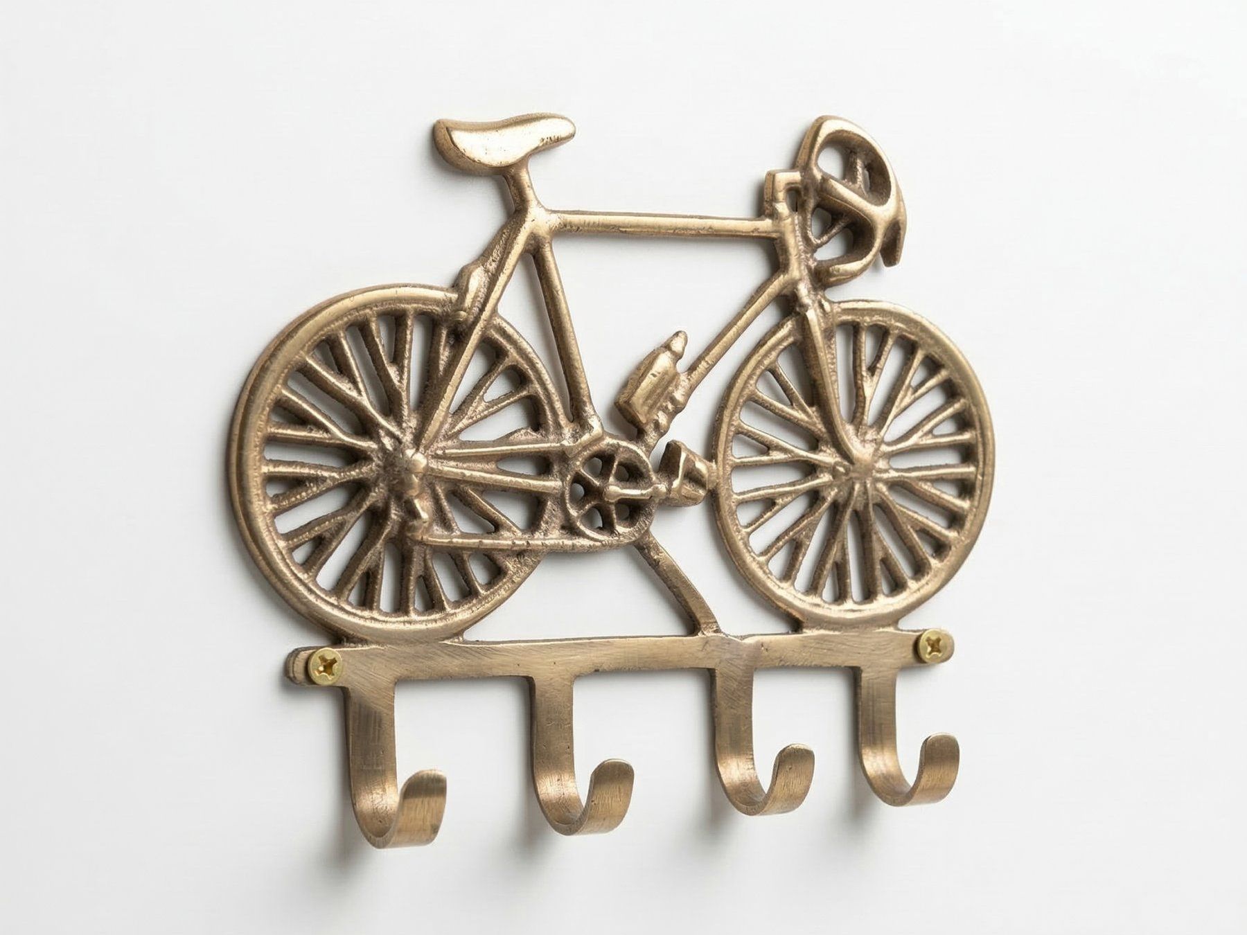 Ferramenta: Porte-clés mural en forme de vélo - bronze – Nuovo (secondo la descrizione) da Lausanne venduto da Toko_Lausanne 1