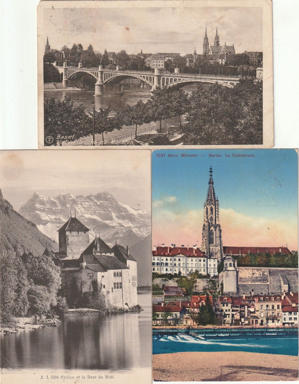 Cartoline postali: 15 verschiedene alte Ansichtskarten Schweiz – Usato da Rupperswil venduto da Ema10 4