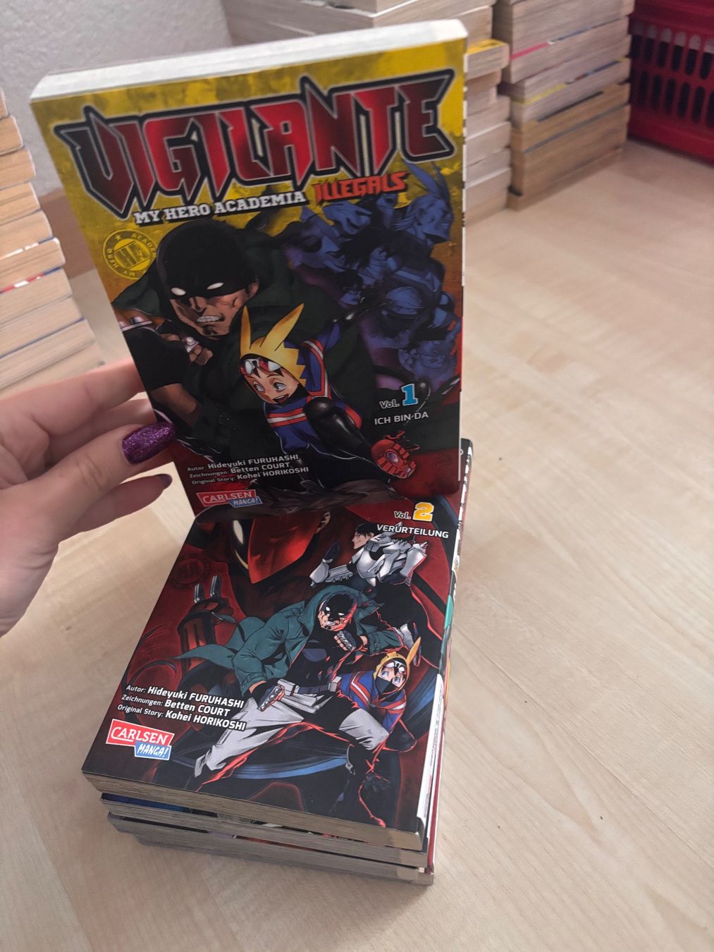 Fumetti: Vigilante Manga Bänder 1-5 – Usato da Bözberg venduto da Hiyora 1