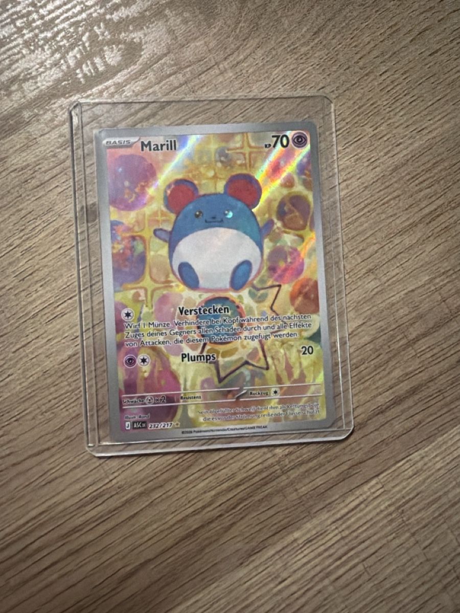 Pokémon Cartes à collectionner: Marill 232/217 – D'occasion à Hagendorn par masterchieff