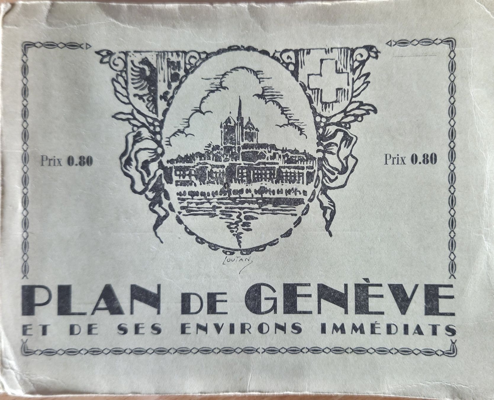 Cartine & Atlanti: Plan de Genève – Usato da Prêles venduto da DPR