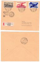 Lettre R. de Zürich BPA A345 pour Lausanne le 9.IX.44