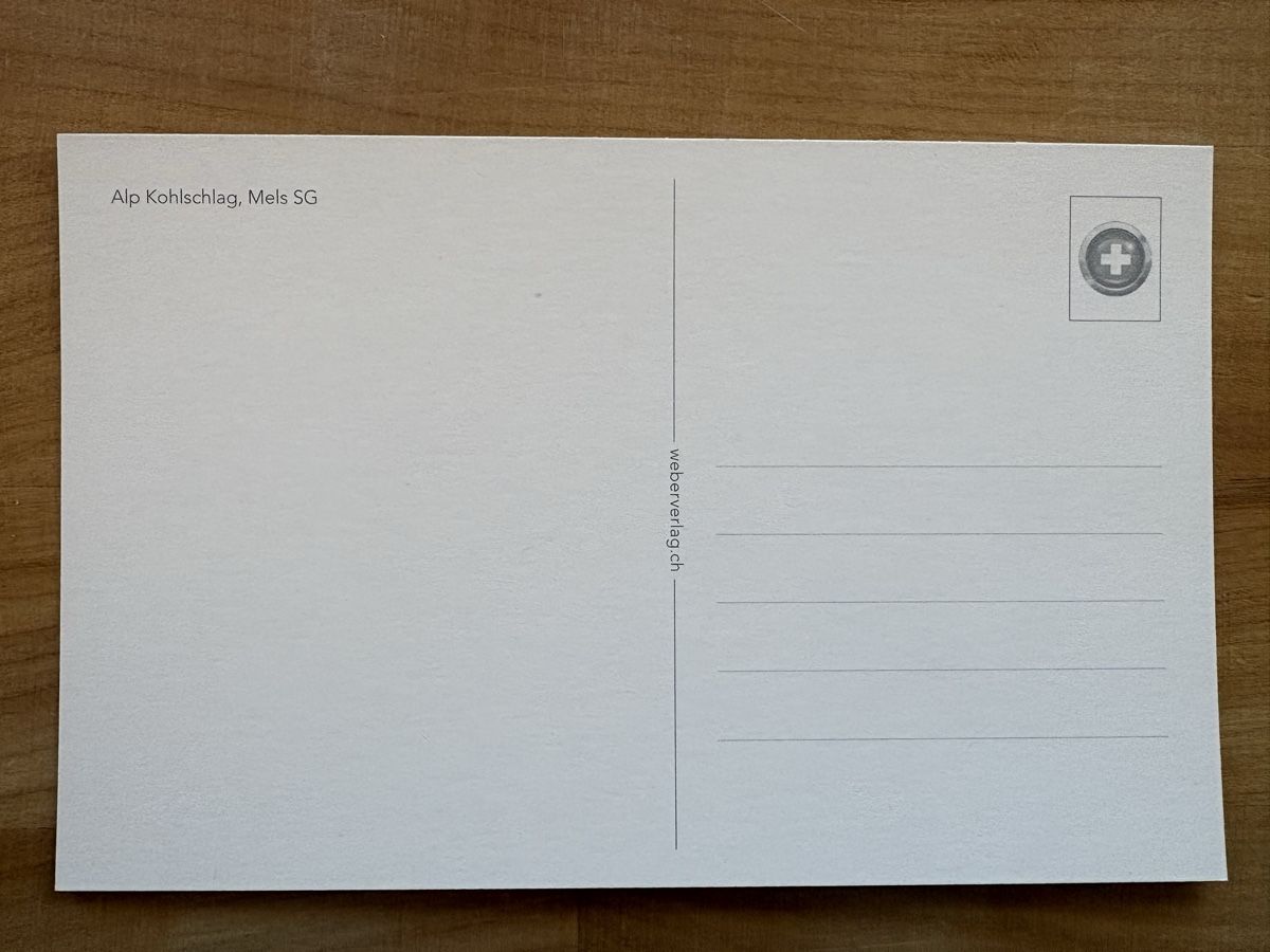 Cartoline postali: AK von Kohlschlag Mels – Nuovo (secondo la descrizione) da Rümlang venduto da Kartenpost1 1