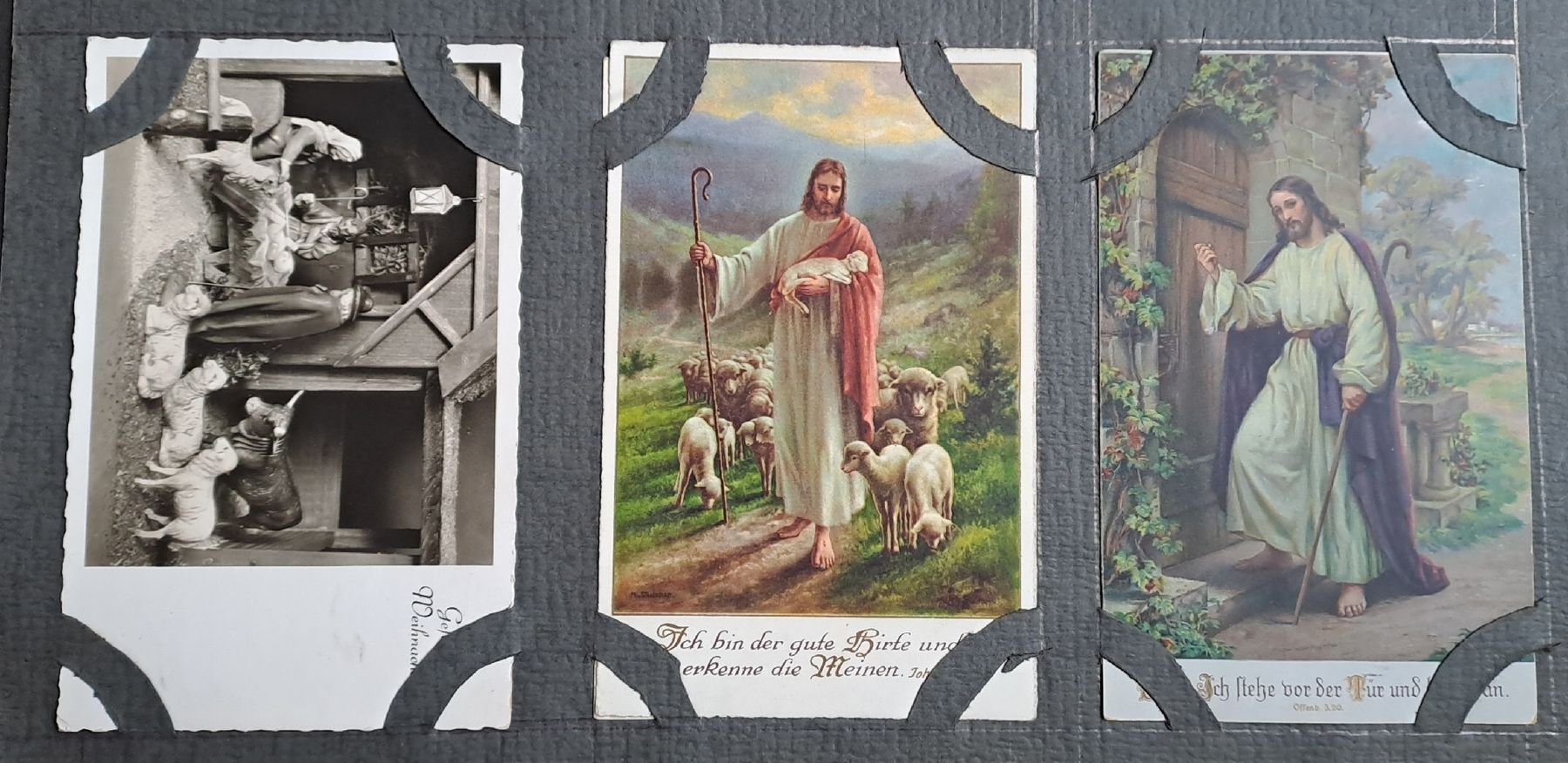 Cartes postales: 12 antike nostalgische Kitschkarten, Kinder, Christusbilder – D'occasion à Trogen par Limboo 5
