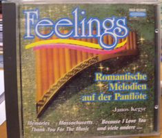 CD "Feelings" Romantische Melodien Panflöte