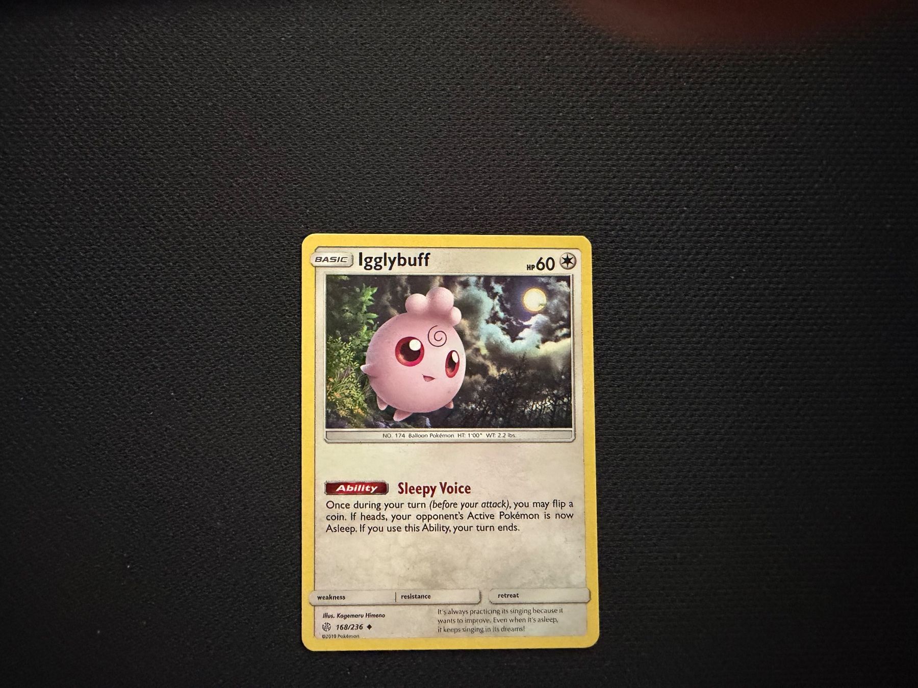 Pokémon Sammelbilder & Trading cards: Igglybuff 168/236 – Gebraucht aus Zürich von mountainwizard00