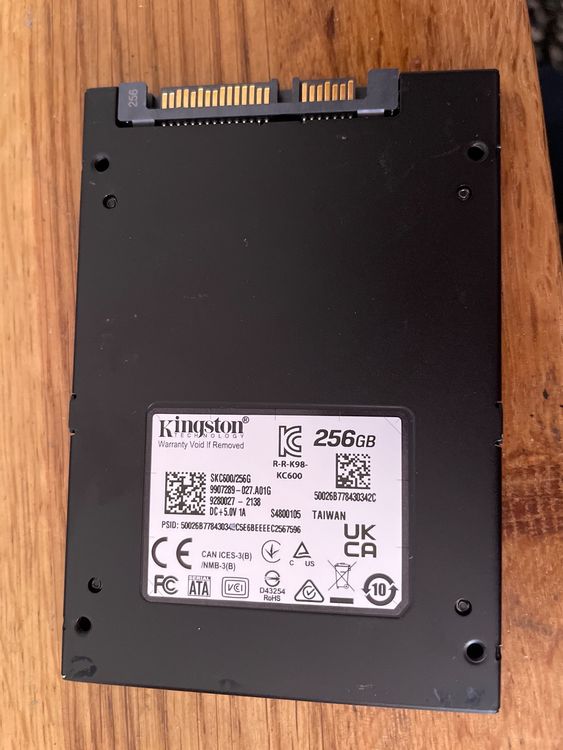 Ssd Kingston 256GB | Kaufen auf Ricardo