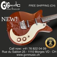 Danelectro 59 Short Scale Bass. Retro Style