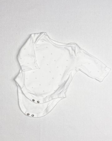 White Baby Bodysuit