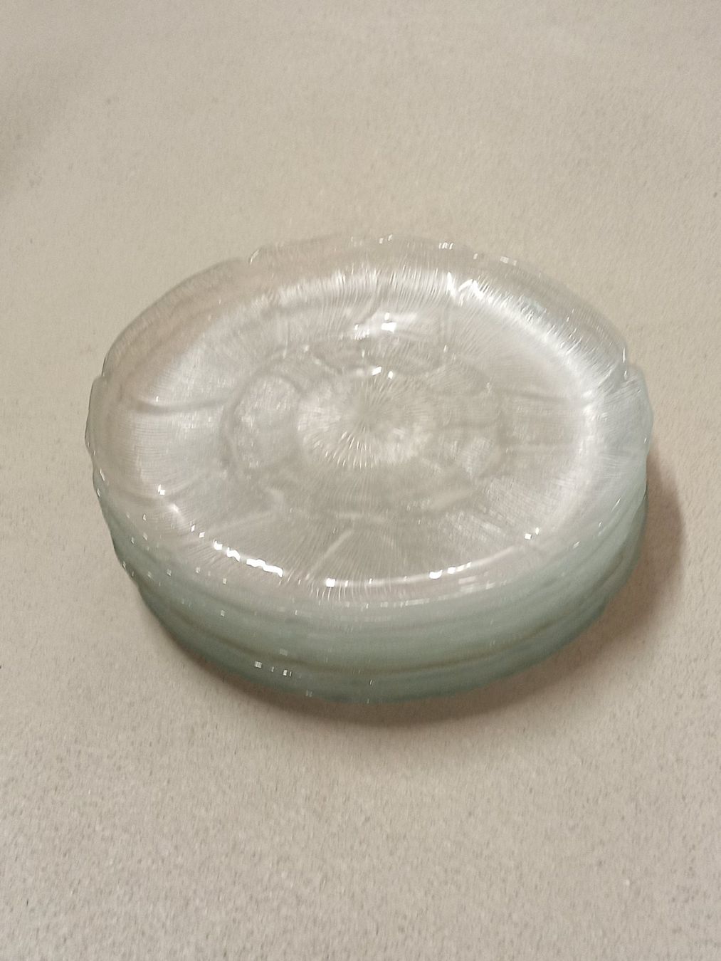 Set di piatti: Glas Geschirr Arcoroc Fleur (17 Teile) – Usato da Zürich venduto da danihell