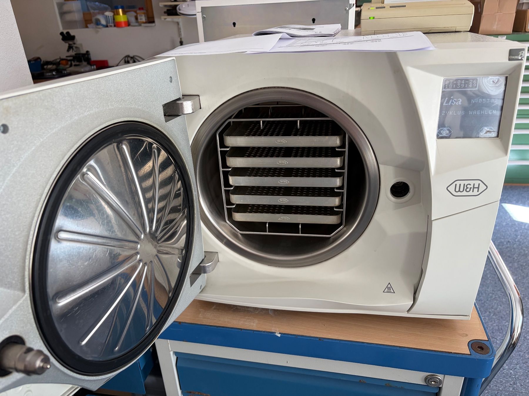 Medizinische Geräte: W&H Lisa Autoklav B Type 17 Liter – Gebraucht aus Glattfelden von Therzog 4