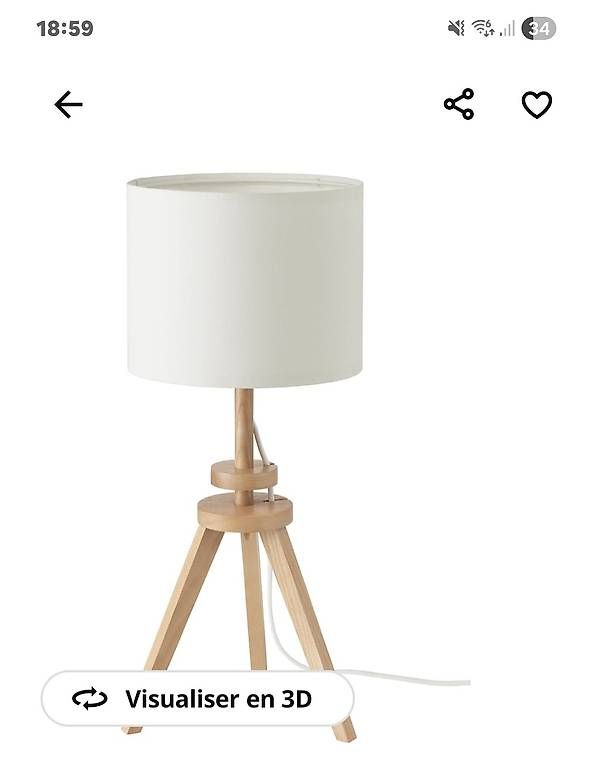 Lampen: Lampe de table Lauters  Ikea – Gebraucht aus RENNAZ von pri_lyc7