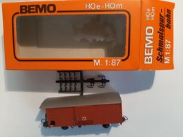 BEMO RhB Schneeräumer 1:87 BEMO Collection Rhb R 3 Historic Schneeräumer 2286 123 1:87