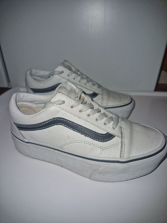Vans Scarpe da uomo: Vans UA OLD SKOOL STACKFORM - Sneaker low - true white – Usato da Basel venduto da Laura0133 1