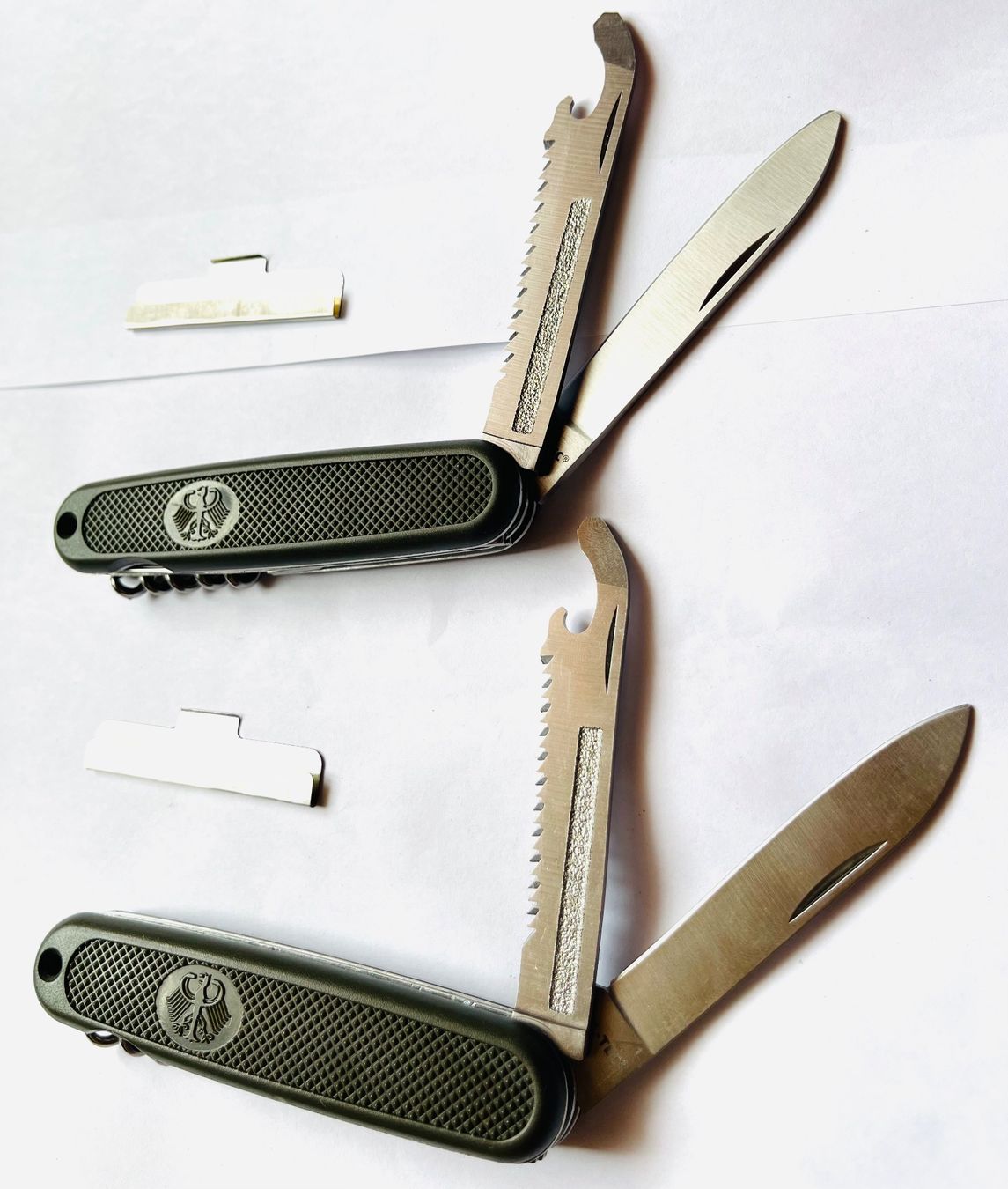 Couteaux de poche: Bundeswehrmesser, 2  Stk.   Trooper,   MIL-TEC Klinge – D'occasion à Basel par TOMFAN 7