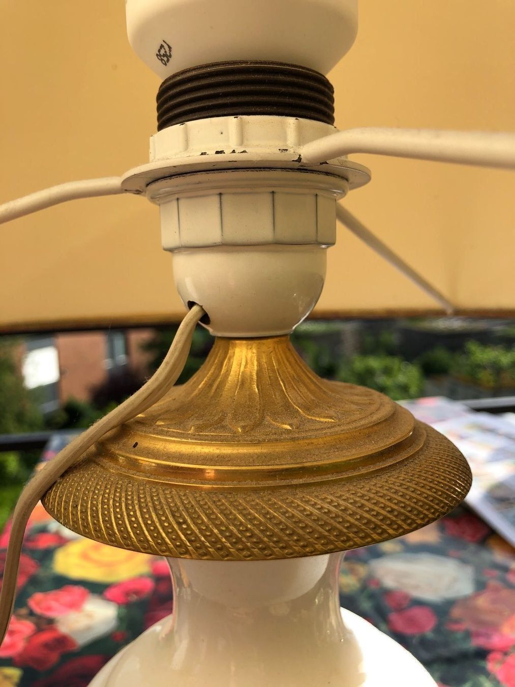 Lampen: Glas-Tischlampe – Gebraucht aus Luzern von Fenek2 2