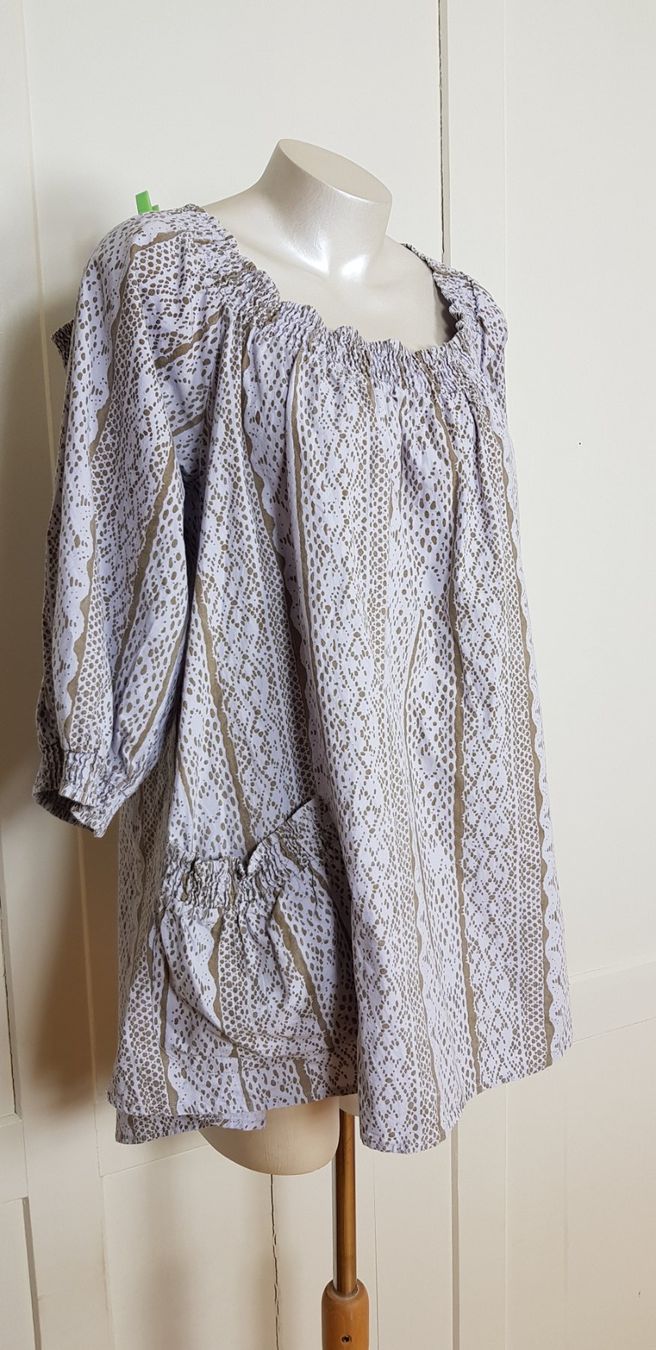 Camicette: Carmenbluse, Baumwolle, Gr. M L XL – Usato da Uster venduto da Astral 2