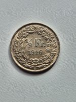 1/2 Franken 1946 - Top-Stück vz-unz. - Silber