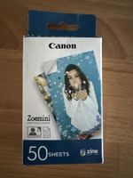 Canon Fotopapier Zink Zoemini 50 Blatt neu in OVP