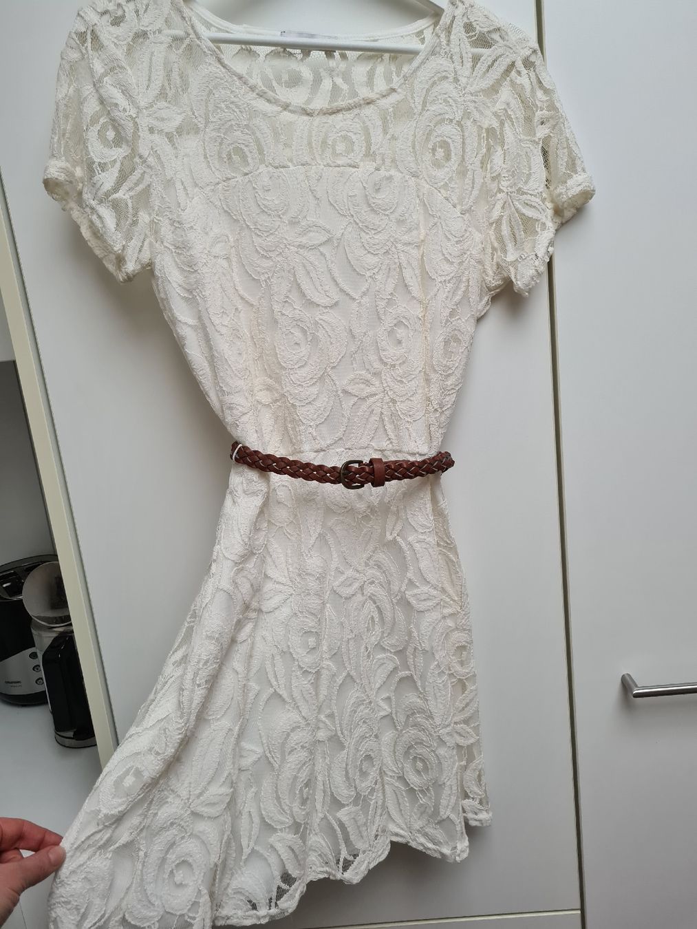 C&A Kleider: Weisses Spitzen Boho Kleid neu, Grösse M – Neu (gemäss Beschreibung) aus Ebikon von Songbird85 1