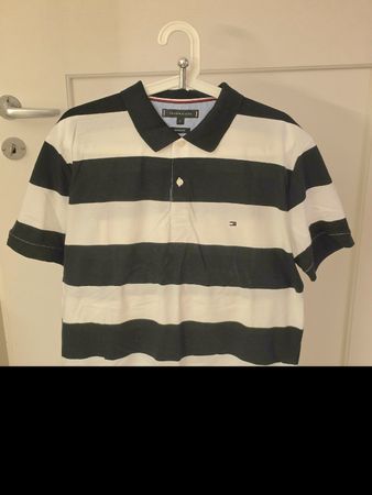Tommy Hilfiger Polo Shirt gestreift Grösse L neuwertig