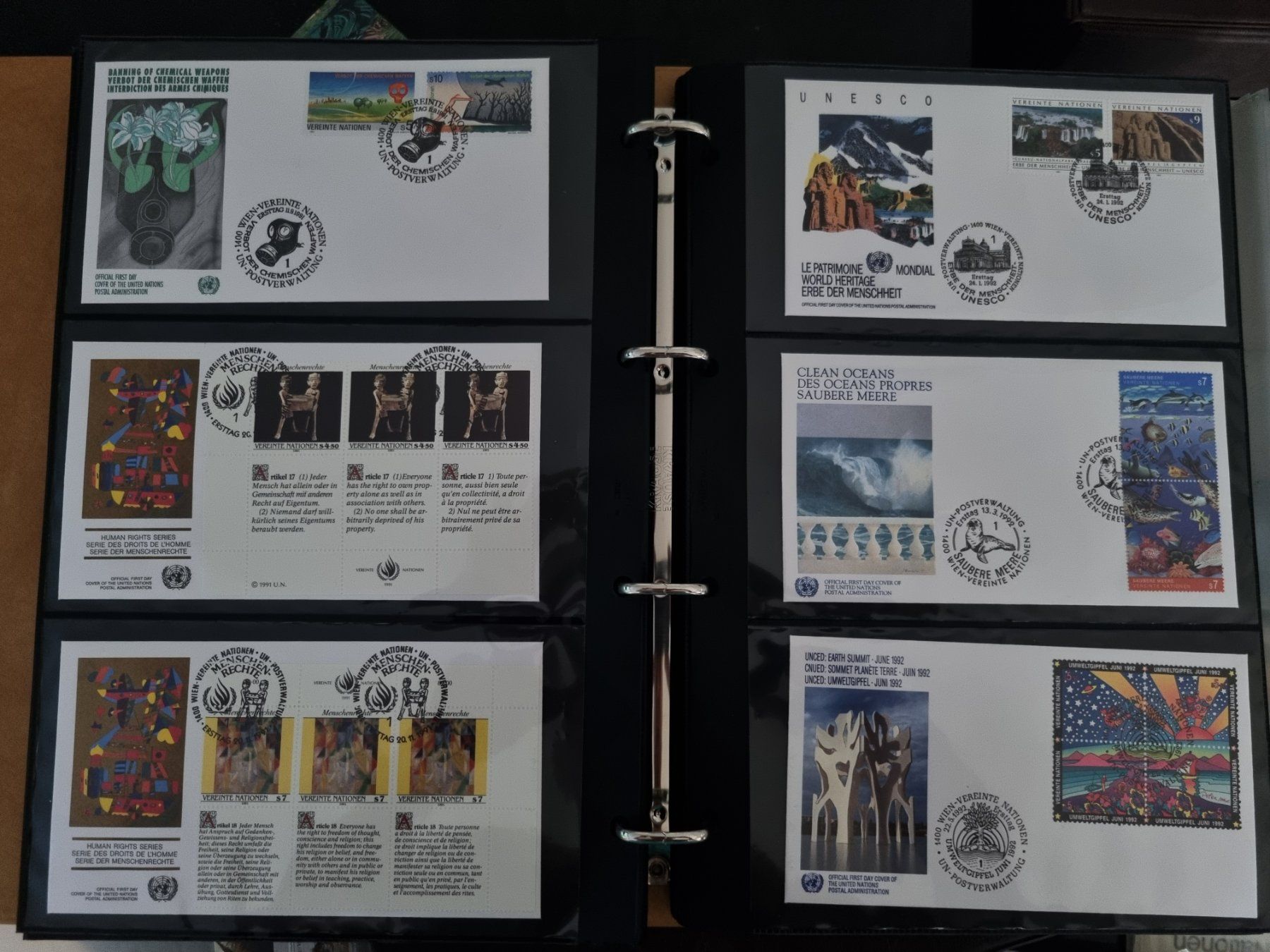 Alle Briefmarken: Kiste mit xxx Briefe/FDC/Maximumkarten UNO – Gebraucht aus Gümligen von Geniusbuy 4