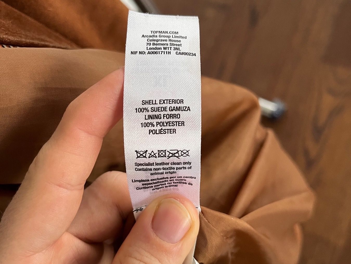 Giacche: Jacke Wildleder, XL – Usato da Kerns venduto da Herr_Sizzla 4