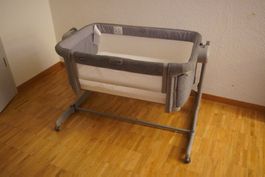 Chicco Next2Me Magic Evo Beistellbett grau, inkl. Matratze
