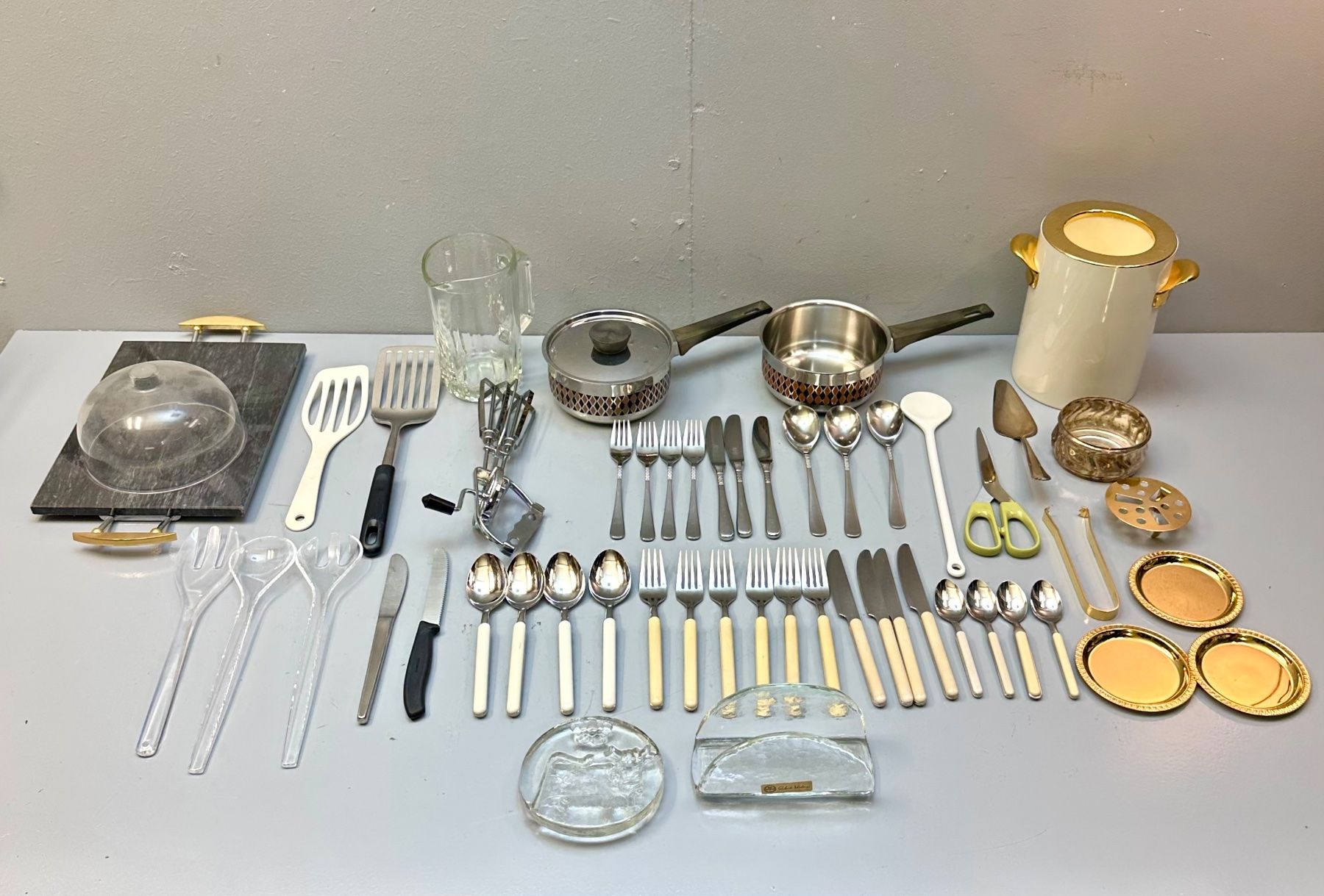 Set di posate: KÜCHENARTIKEL DIV AB 1.- !!! – Usato da Zürich venduto da NIKI777