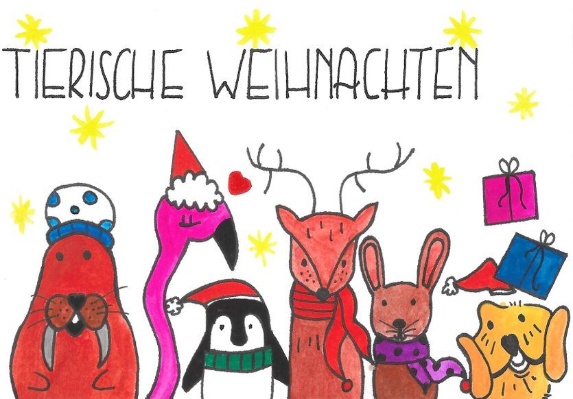Cartoline: Selbst gemalte Weihnachtskarten – Nuovo (secondo la descrizione) da Schaffhausen venduto da lua_9yfq