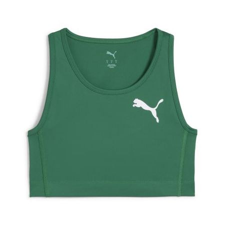 Puma W CROSS THE LINE CROP TOP 3.0 - power green (Grösse...