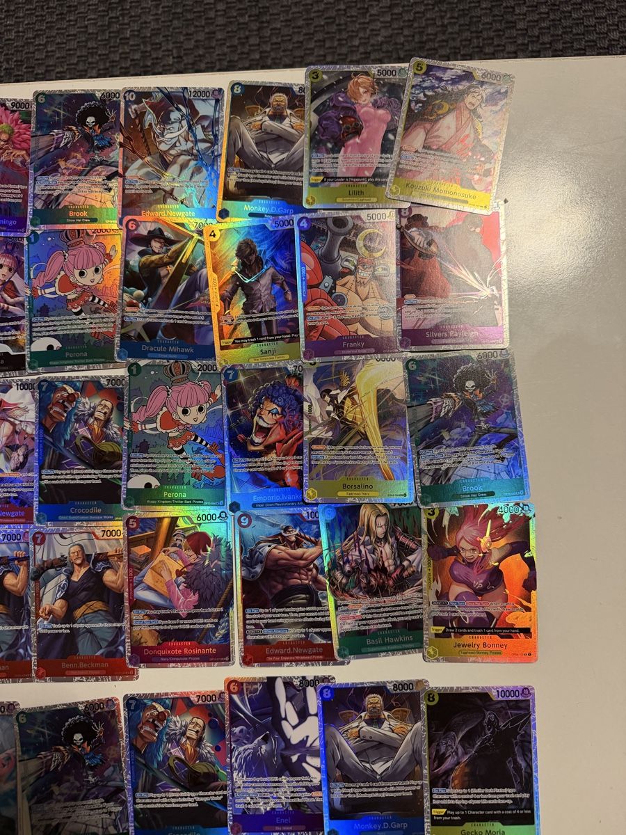 Bandai Sammelbilder & Trading cards: One piece sr card x50 – Gebraucht aus S. Antonino von Mc2495 2