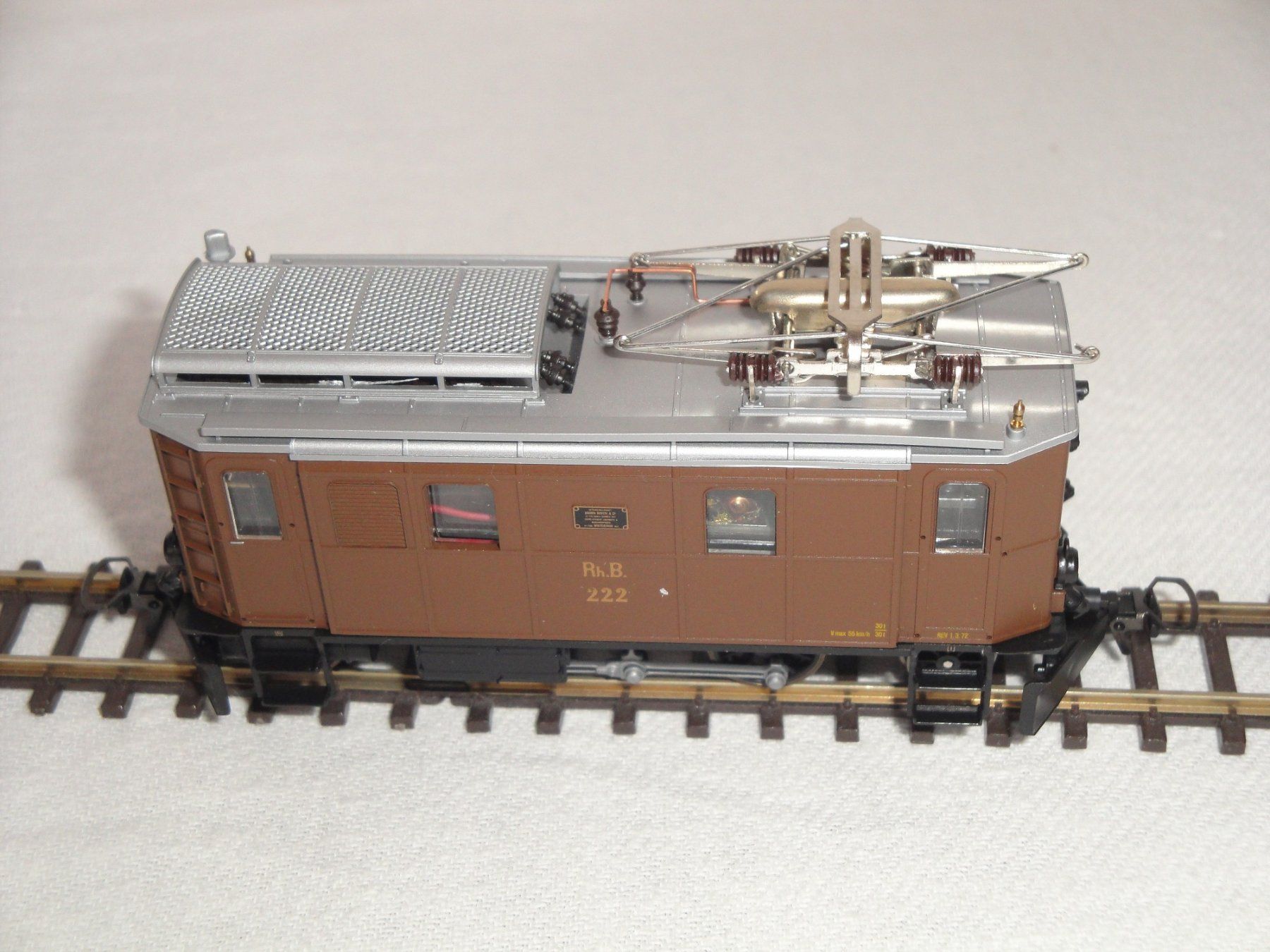 Bemo Modellini di ferrovie: Bemo RhB-Ge 2/4 222 – Nuovo e nell'imballaggio originale da Wolfwil venduto da heinzs3575 6