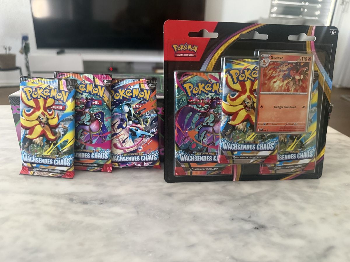 Cartoline: Pokemon Sammelkarten Wachsendes Chaos  – Nuovo e nell'imballaggio originale da Suhr venduto da rea_656p