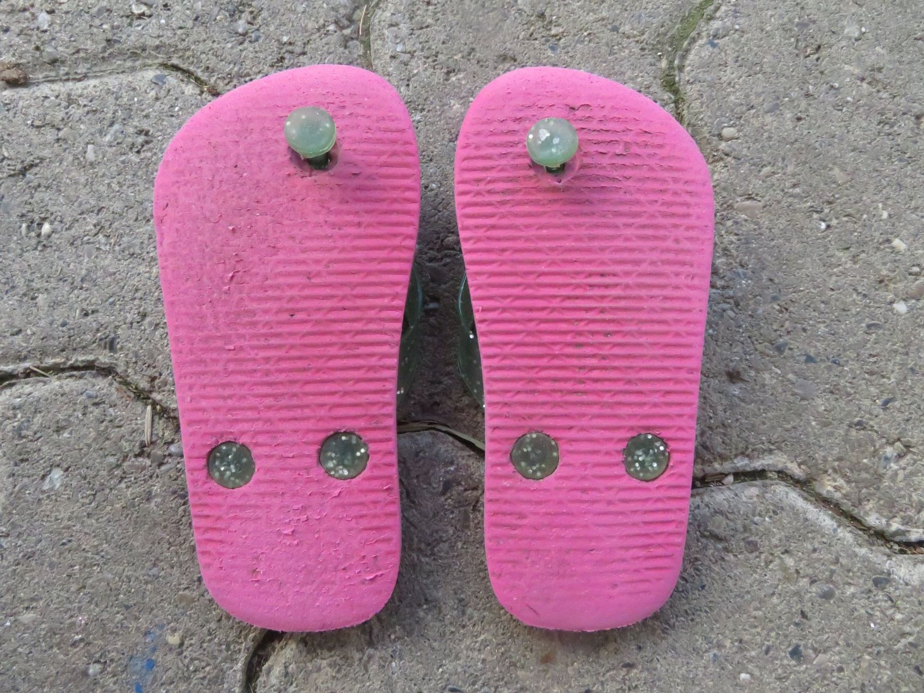 Flipper: Flip Flops für Mädchen - ca. Grösse 25 – Usato da Fontaines NE venduto da neuch123 2
