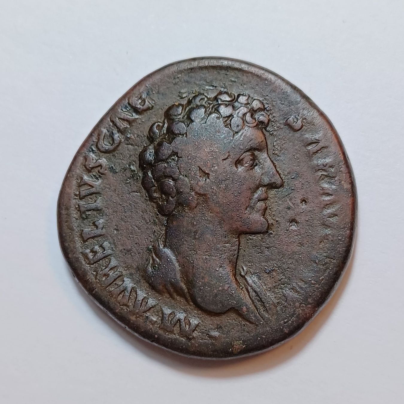 Alle Münzen: Sesterz Marcus Aurelius als Caesar (139-161) Römisches Reich – Gebraucht aus Pfäffikon ZH von Welt_Muenzen