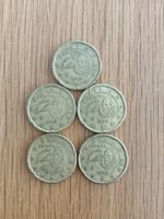 Collezione di 5 monete da 20 centesimi, Spagna 1999