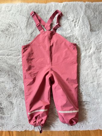 Regenhose/Machhose für Mädchen 86/92 cm