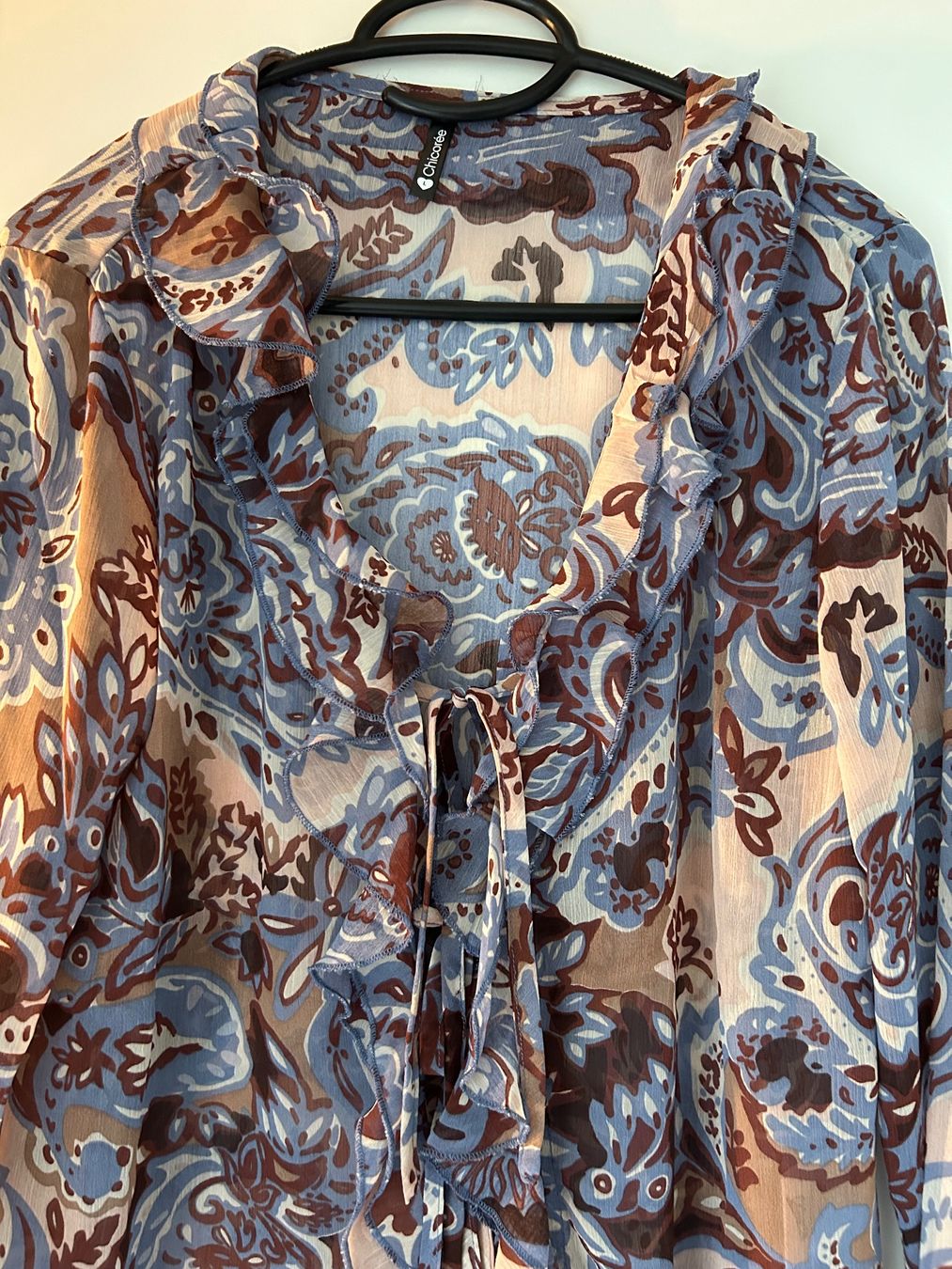 Camicette: Lot de deux blouses semi-transparente – Usato da Courrendlin venduto da loko2910 5