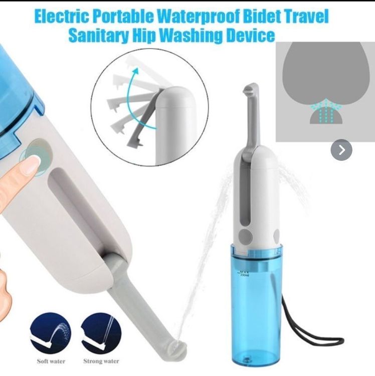 MAGT Elektrisches Reisebidet - Tragbares Bidet-Sprühgerät Mit USB-Ladung, 230ml Wassertank
